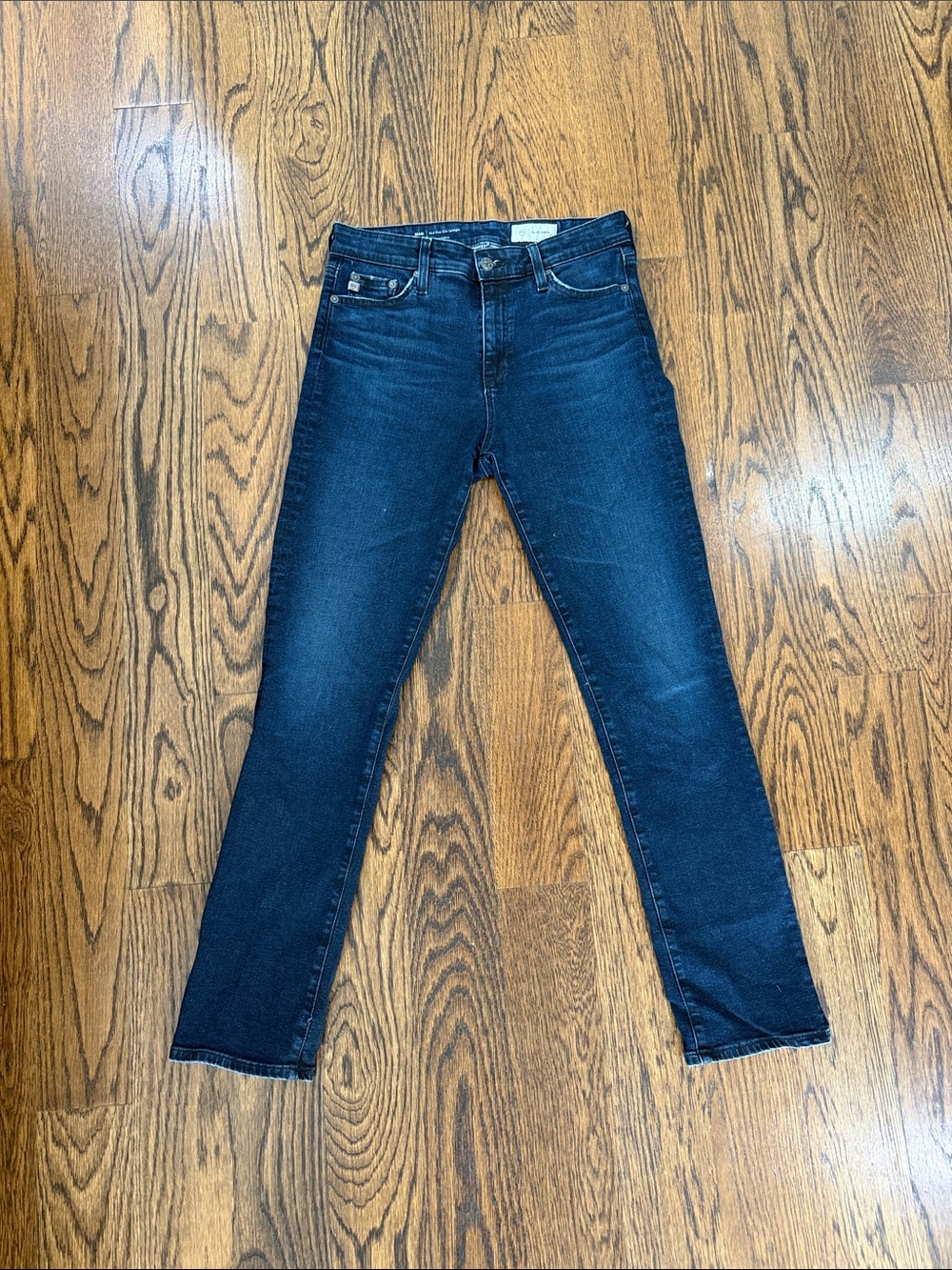 Ag Adriano Goldschmied Dark Indigo Skinny Jeans
